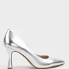 Amara85 Pump With Louis Heel In Silver
