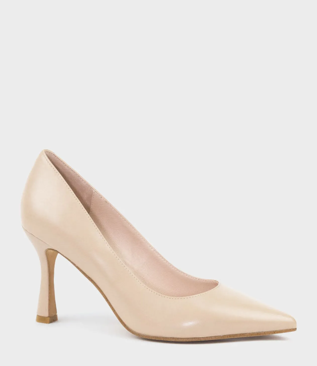 Amara85 Pump With Louis Heel In Nude