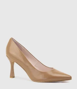 Amara85 Pump With Louis Heel In Tan