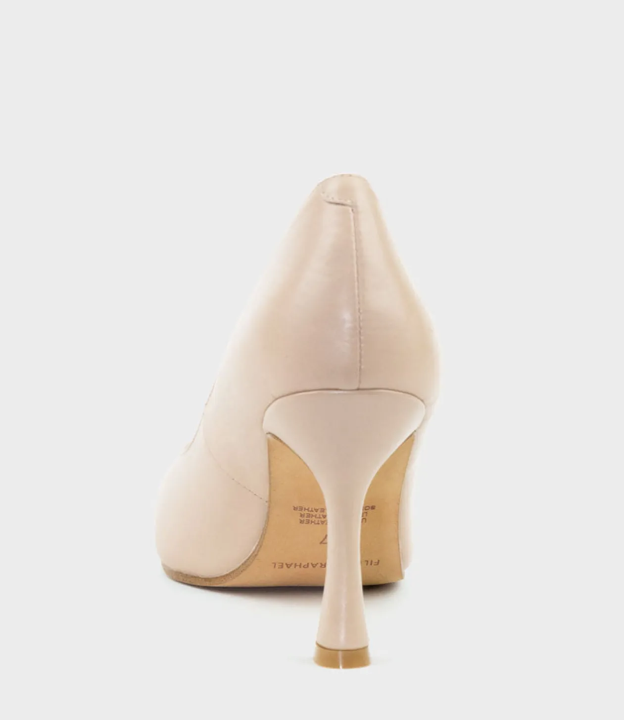 Amara85 Pump With Louis Heel In Nude