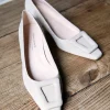 Astra60 Pump With Trim In Camel Suede