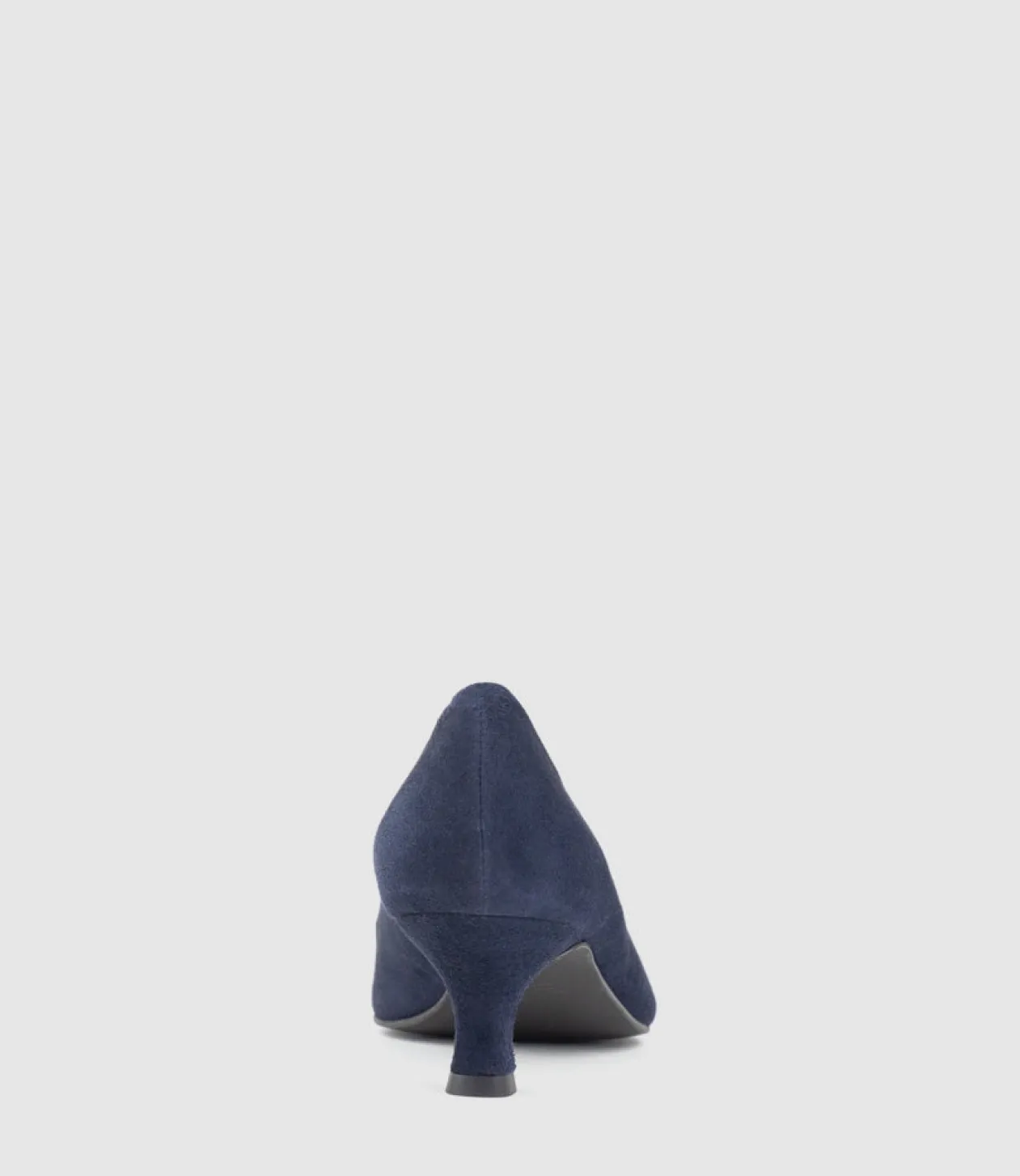 Astra60 Pump With Trim In Navy Suede