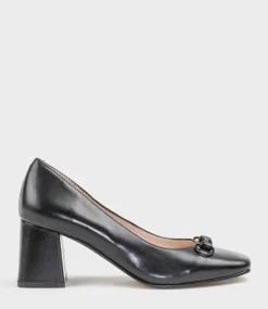 Blythe65 Square Toe Pump With Hardware In Black
