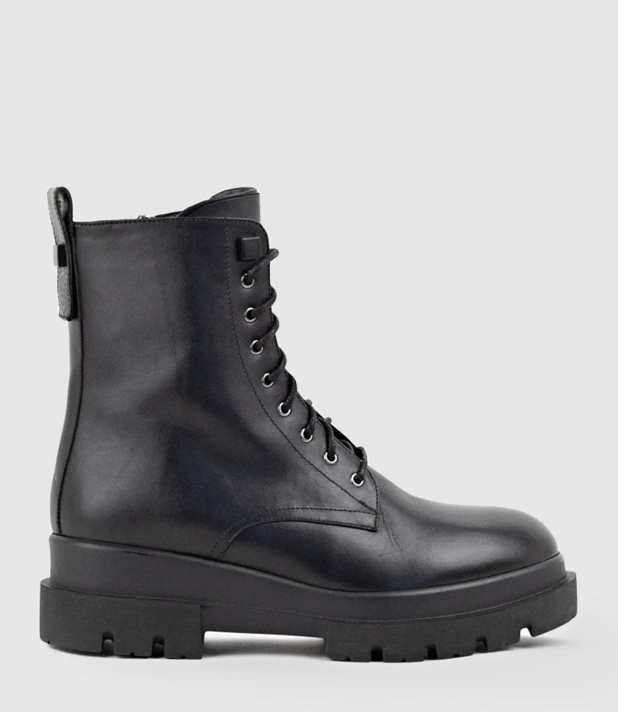 Brendan Combat Boot In Black