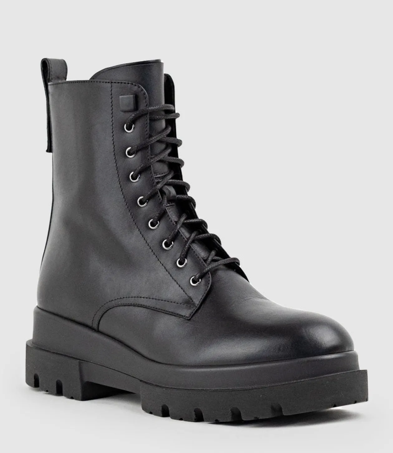 Brendan Combat Boot In Black