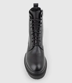 Brendan Combat Boot In Black