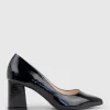 Bryson70 Block Heel Pump In Black Patent