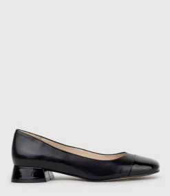 Cassio30 Cap Toe Pump In Black