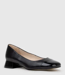 Cassio30 Cap Toe Pump In Black