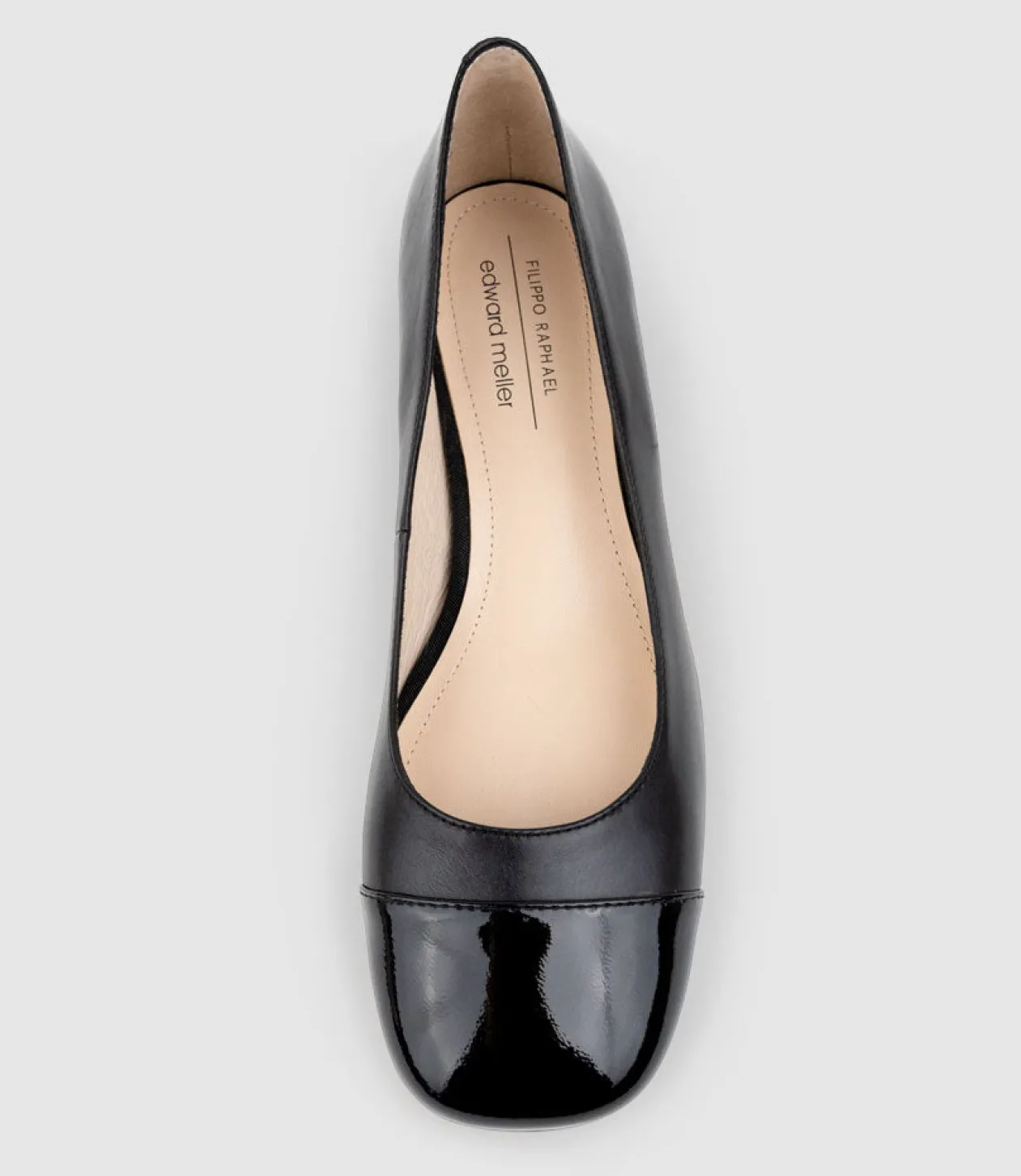 Cassio30 Cap Toe Pump In Black