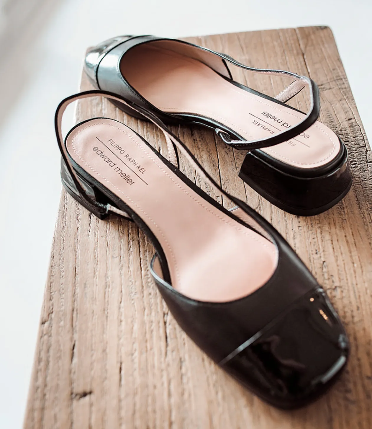 Dallis30 Cap Toe Slingback In Black