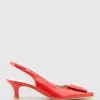 Damini60 Slingback Pump In Red Patent