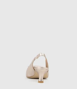 Damini60 Slingback Pump In Rosegold