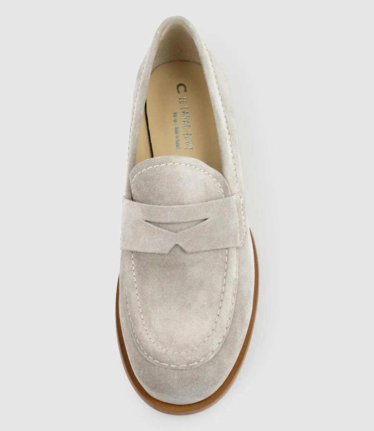 Dominic Moccasin In Pebble Suede