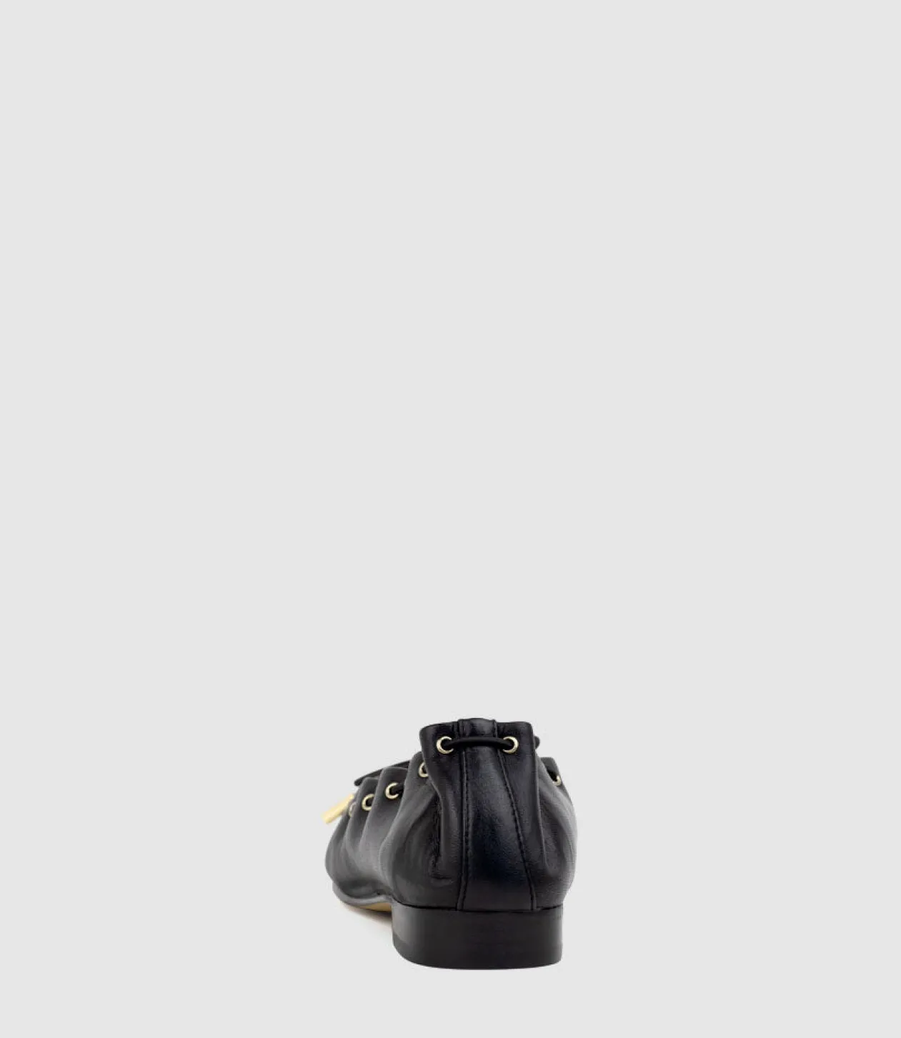Echo Square Toe Ballet In Black