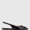 Eliza Slingback With Hardware In Black