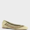 Emina Woven Detail Ballet In Sage