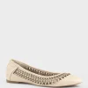 Emina Woven Detail Ballet In Beige