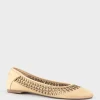 Emina Woven Detail Ballet In Natural