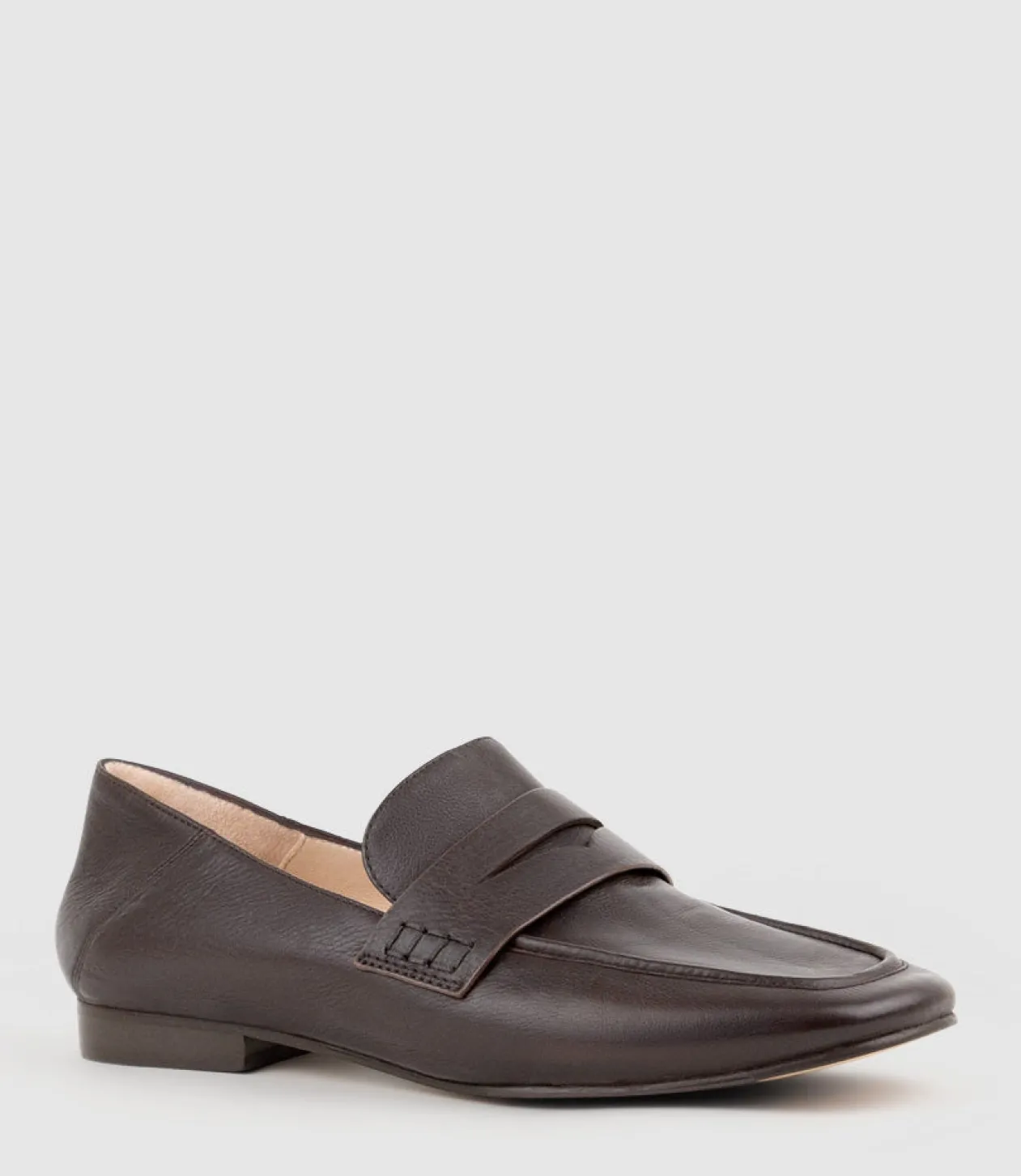Finlay Moccasin With Collapsible Back In Brown Calf
