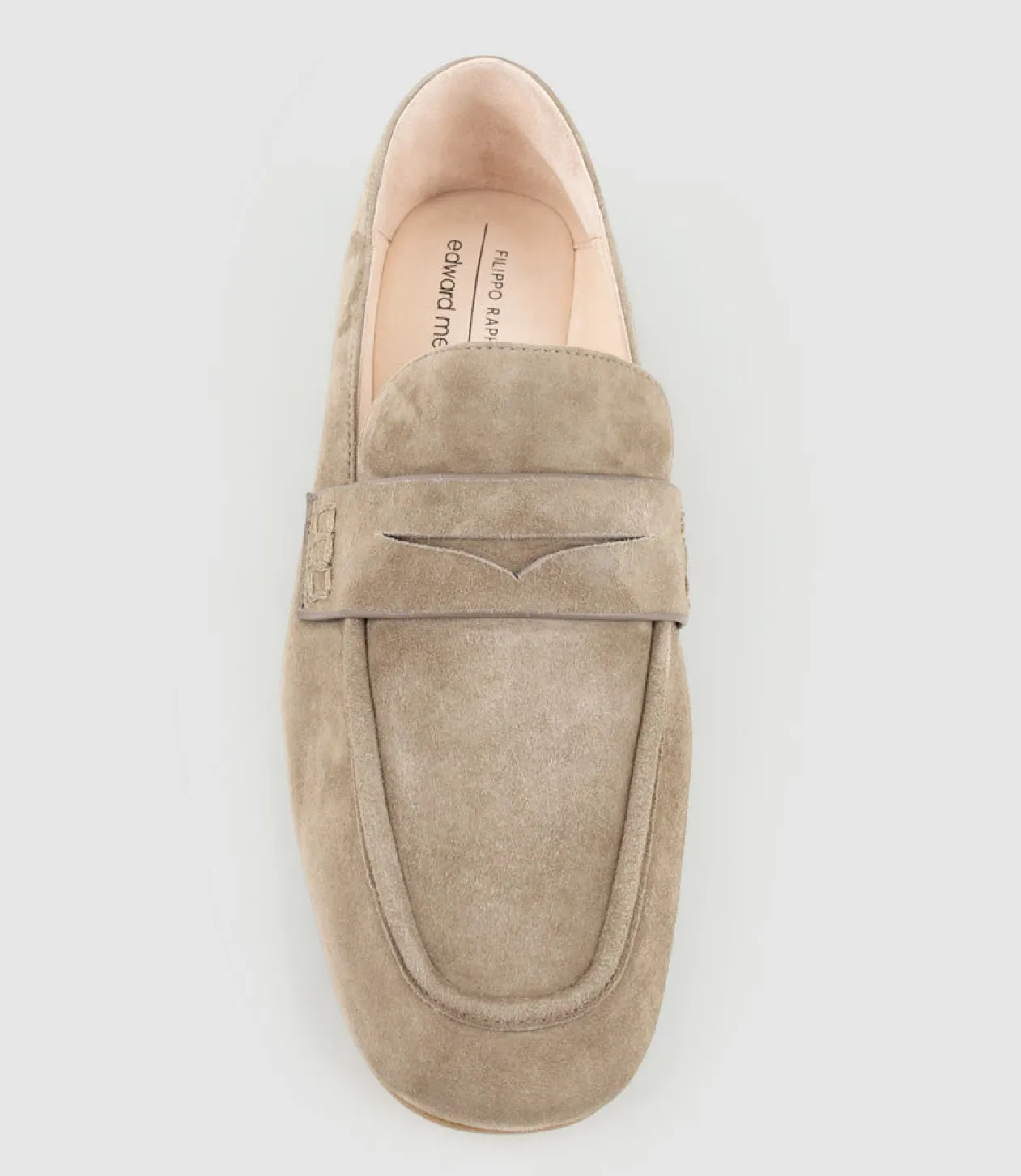 Finlay Moccasin With Collapsible Back In Latte Suede