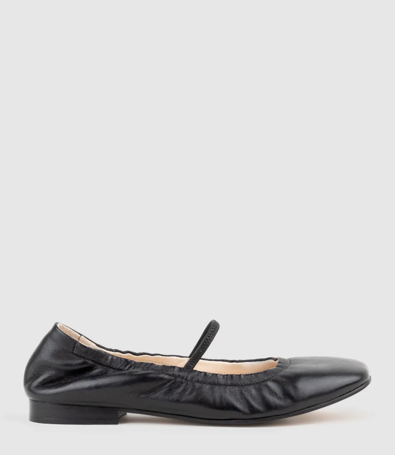 Firla Ballet With Strap In Black