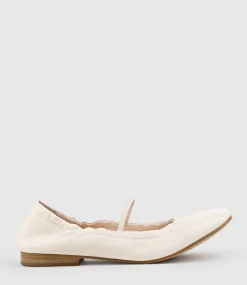 Firla Ballet With Strap In Offwhite