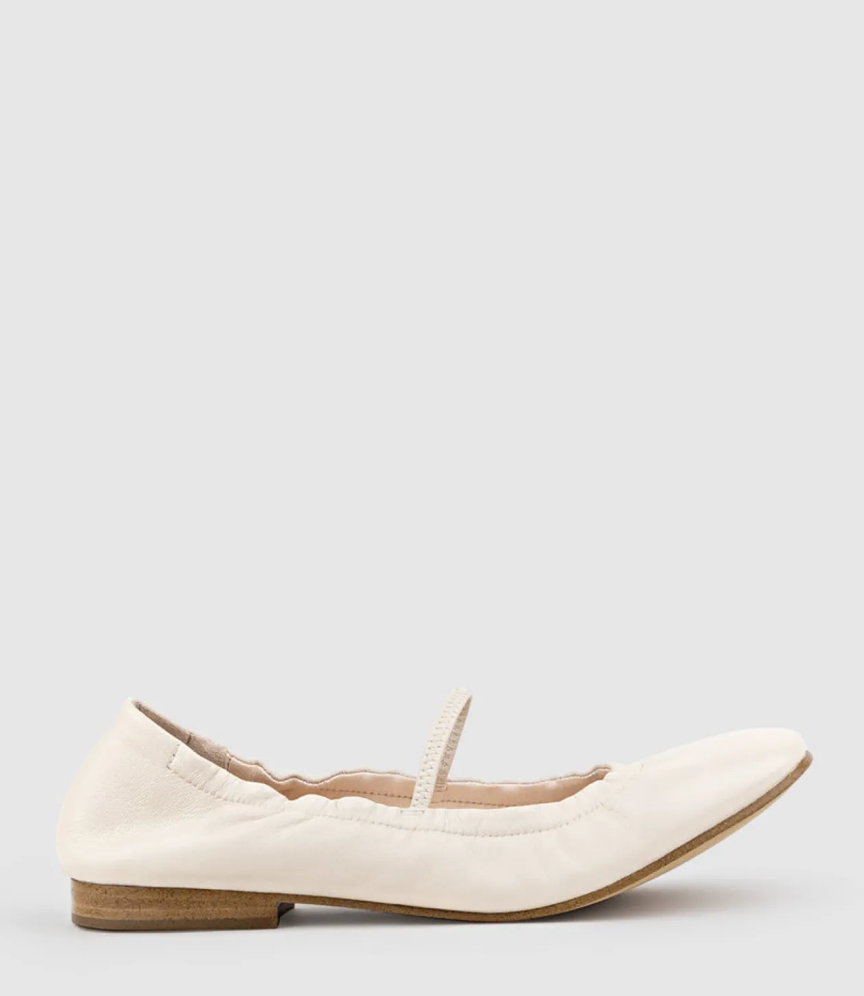 Firla Ballet With Strap In Offwhite