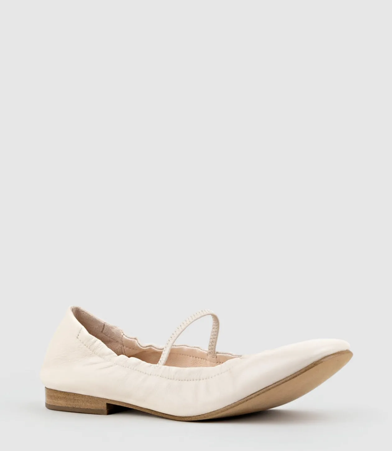 Firla Ballet With Strap In Offwhite