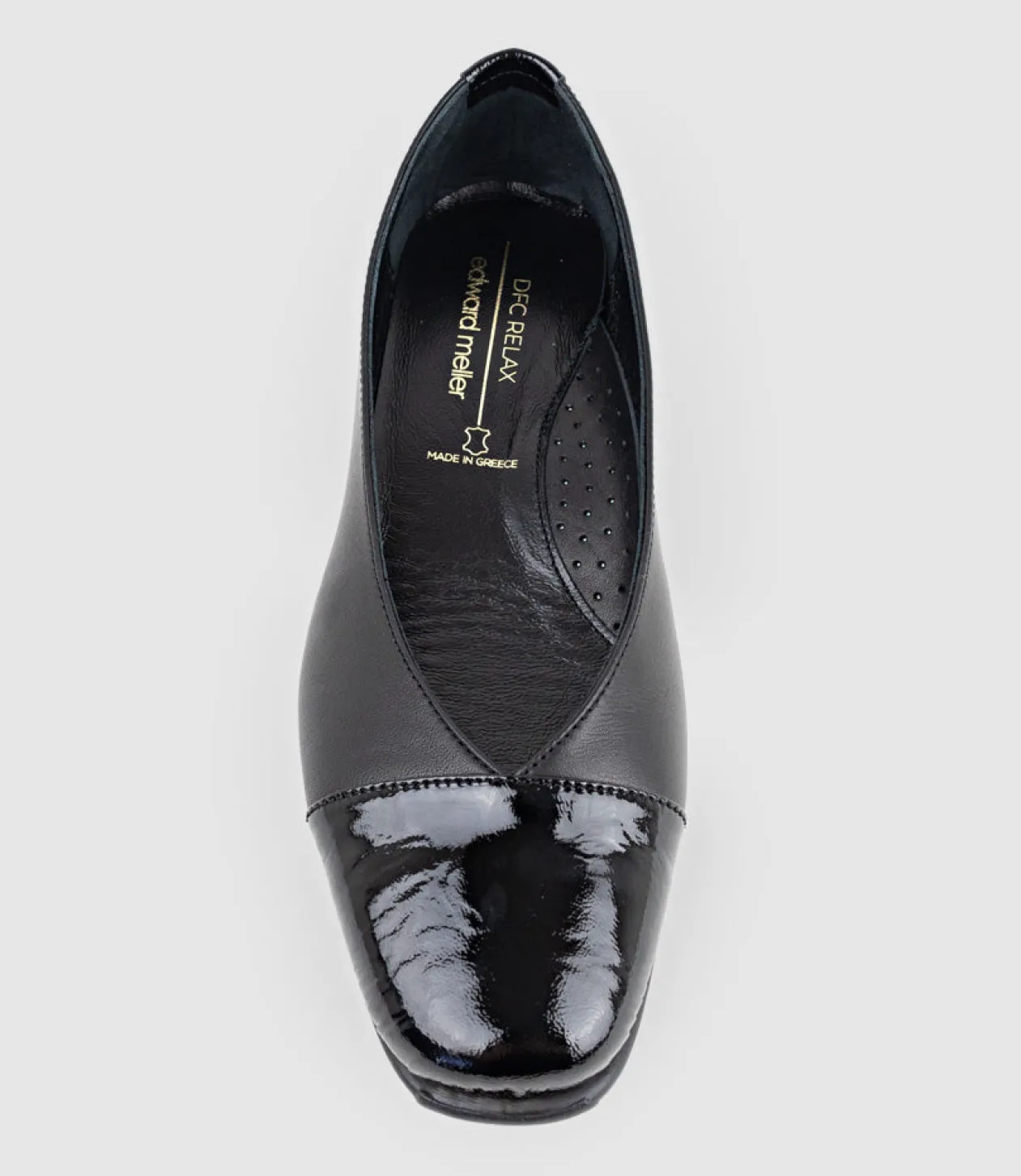 Frankly Cap Toe Comfort Ballet In Black