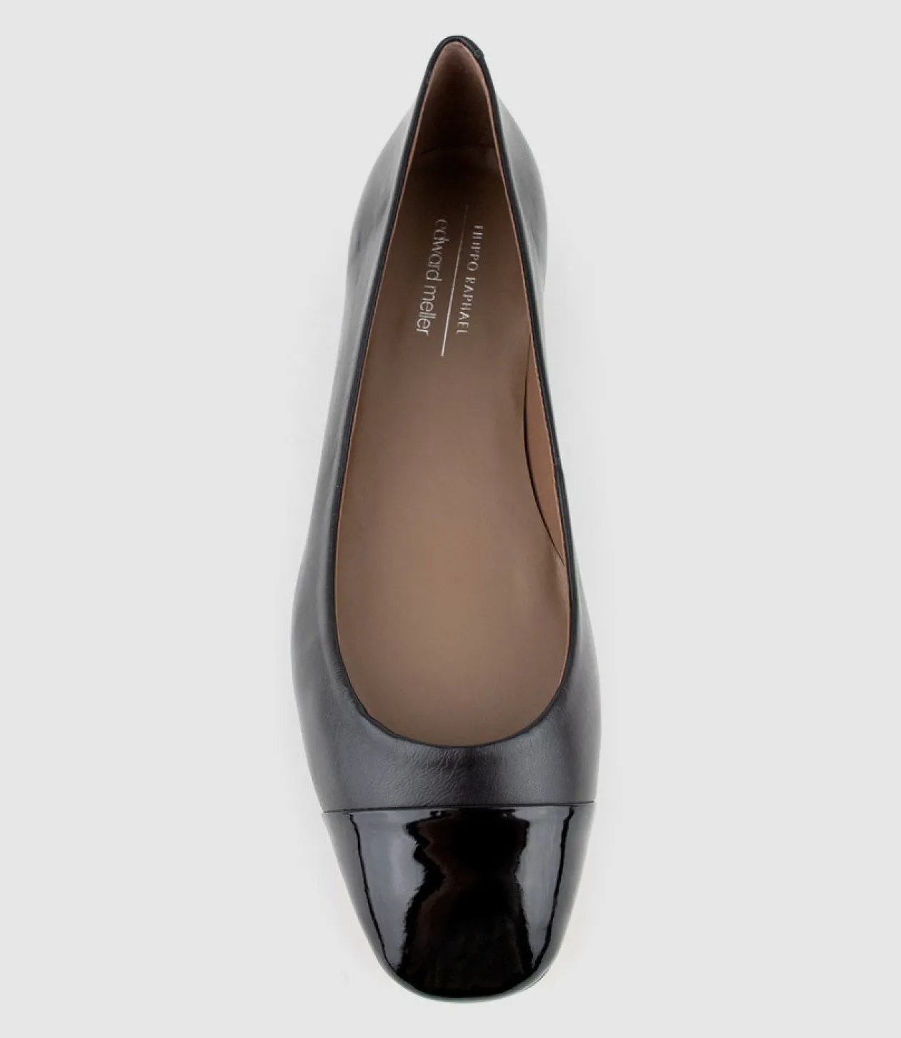 Fynn Cap Toe Ballet In Black