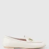 Galio Horsebit Loafer In Offwhite