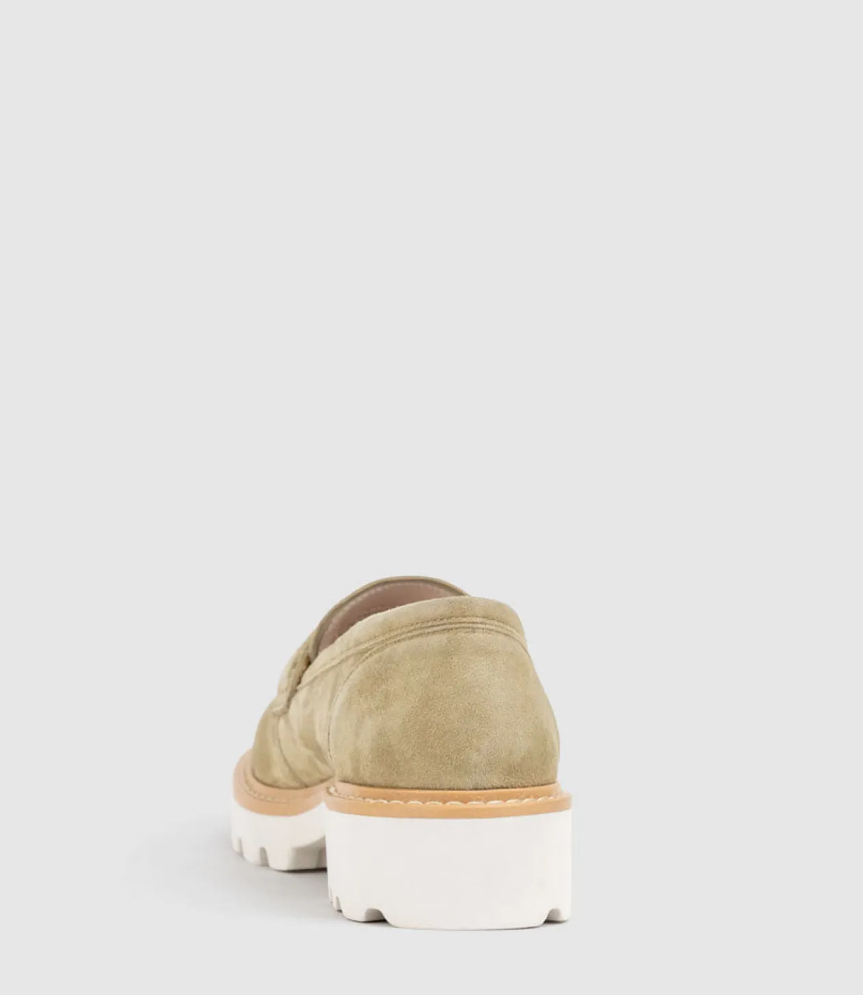 Gaston Moccasin In Camel Suede