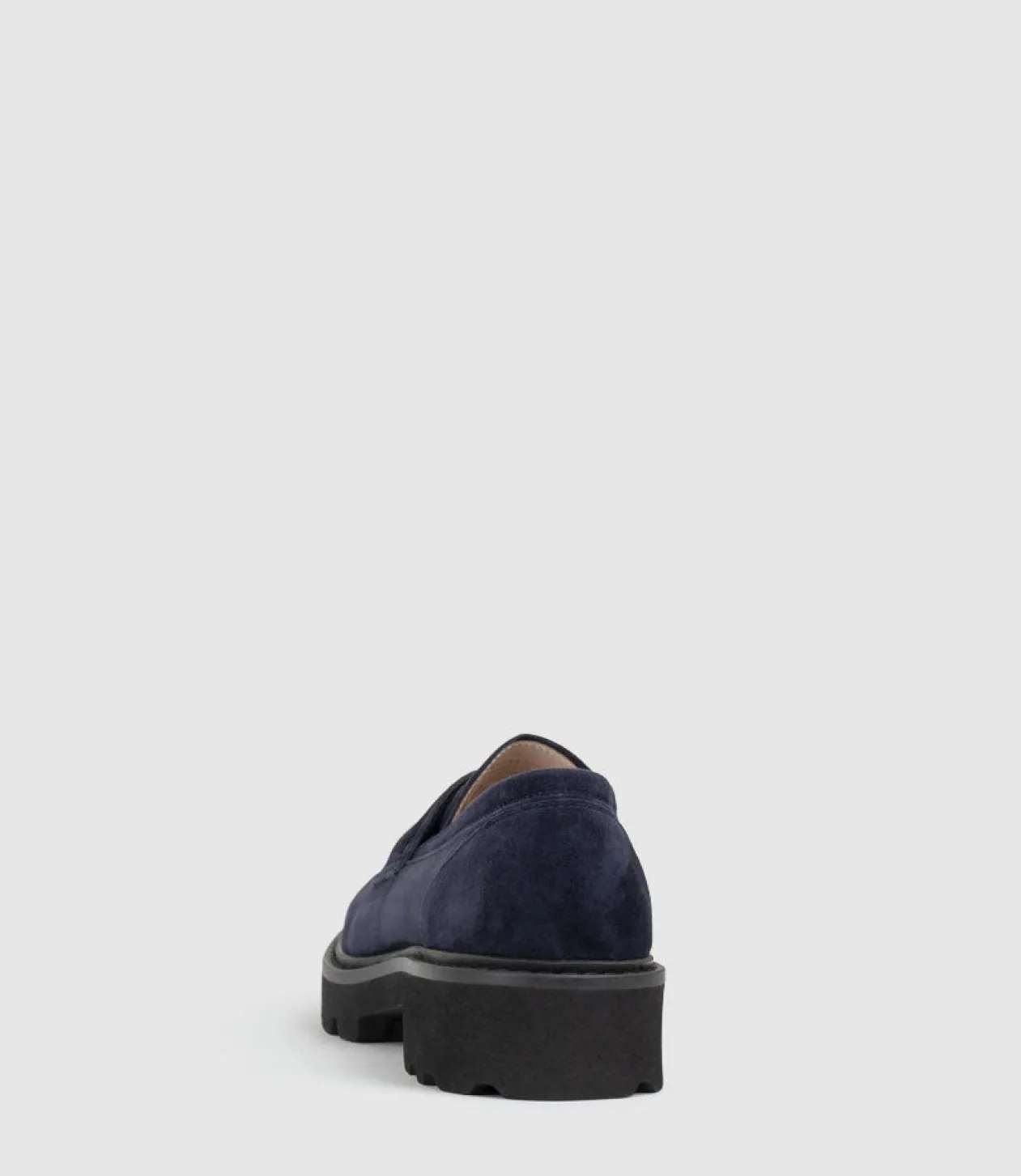 Gaston Moccasin In Navy Suede