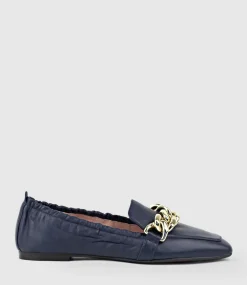 Giani Loafer With Chain In Navy