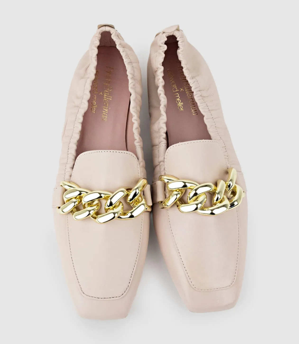 Giani Loafer With Chain In Nude