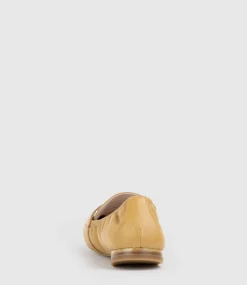 Gulliver Almond Toe Moccasin In Camel