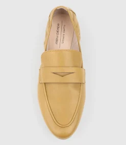 Gulliver Almond Toe Moccasin In Camel