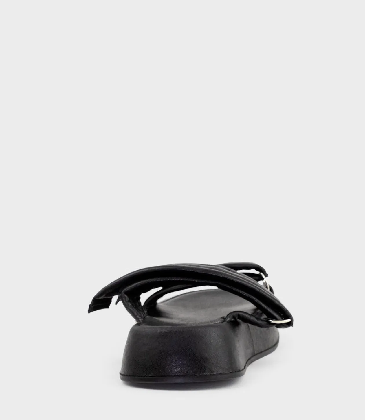 Hamlet Quilted Strap Slide On Unit In Black