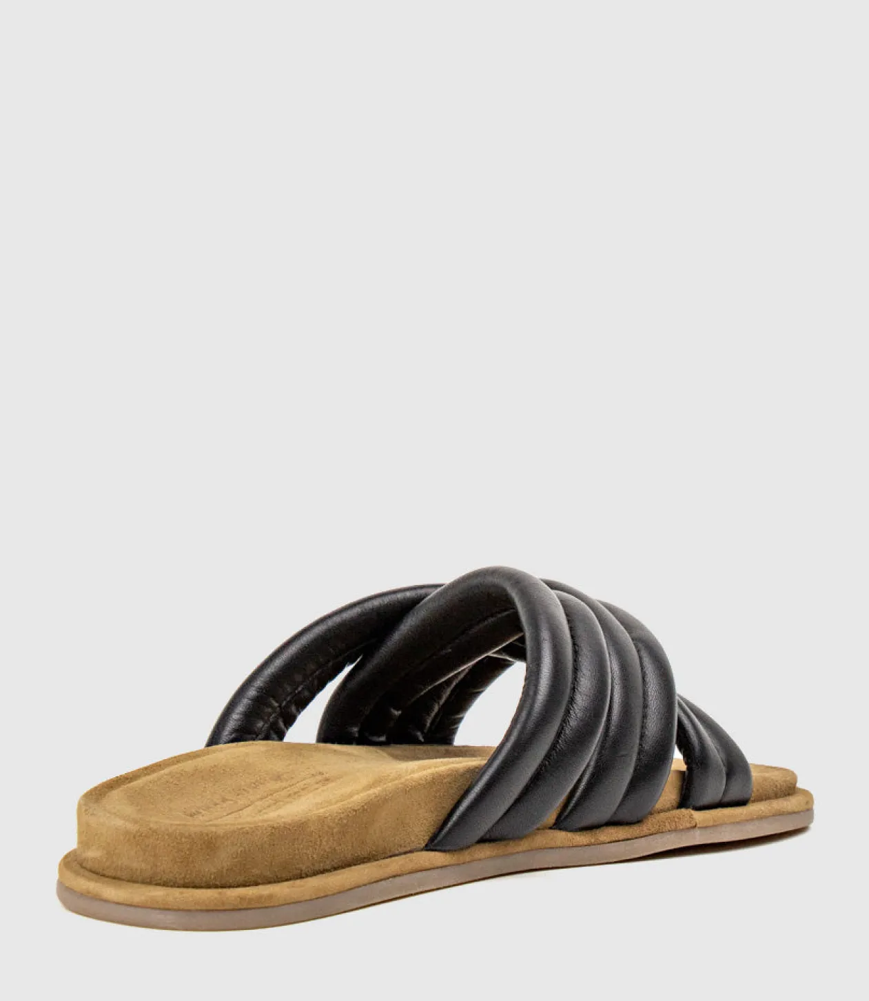 Harry Crossover Padded Pool Slide In Black