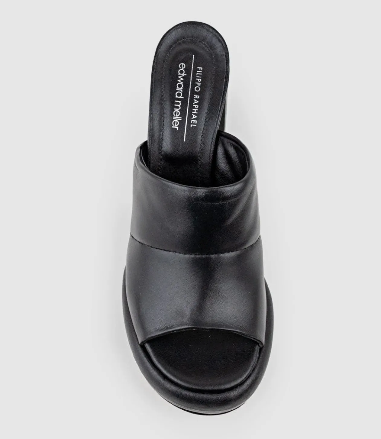 Illian95 Platform Slide In Black