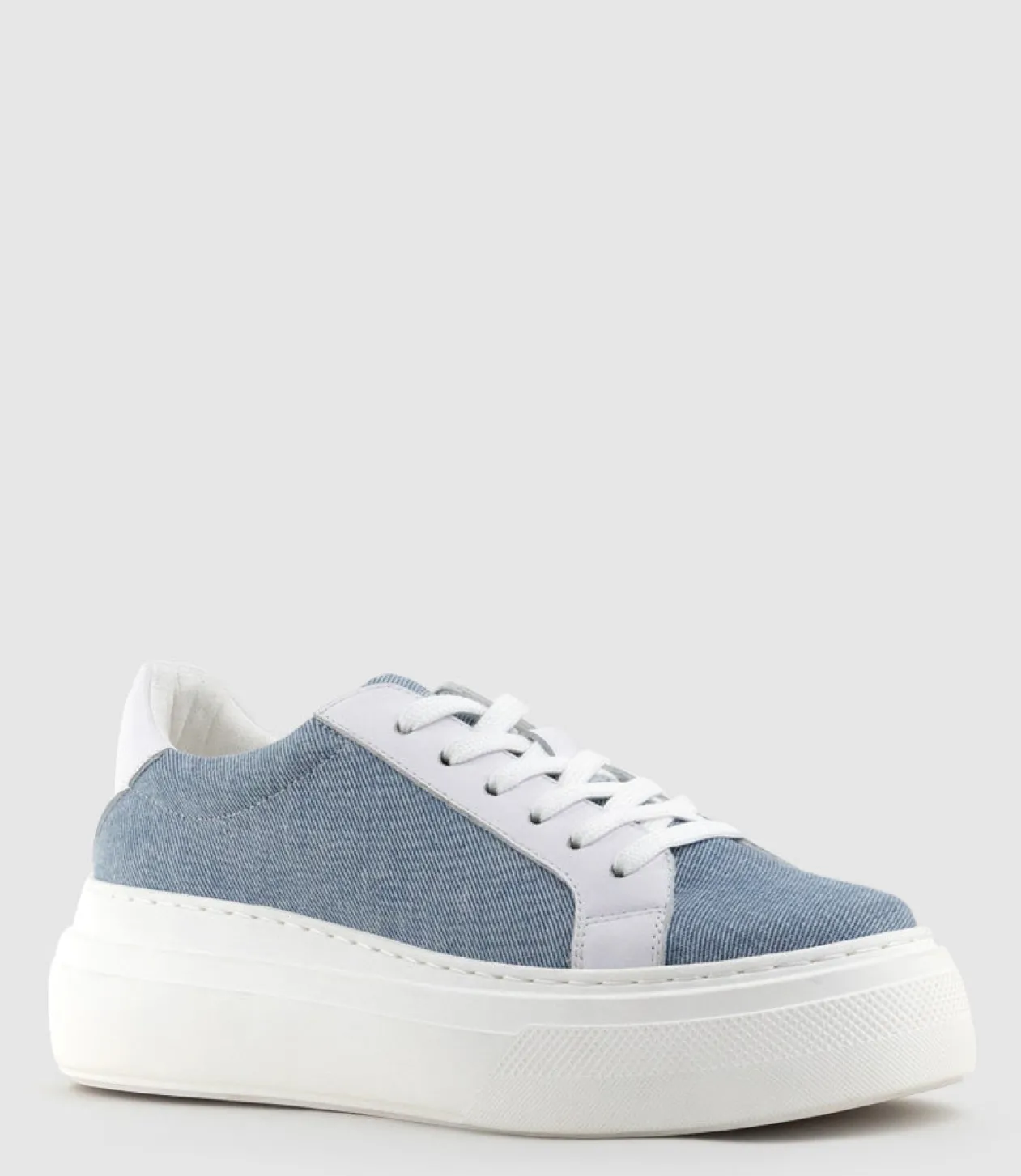 Jayce Platform Sneaker In Denim