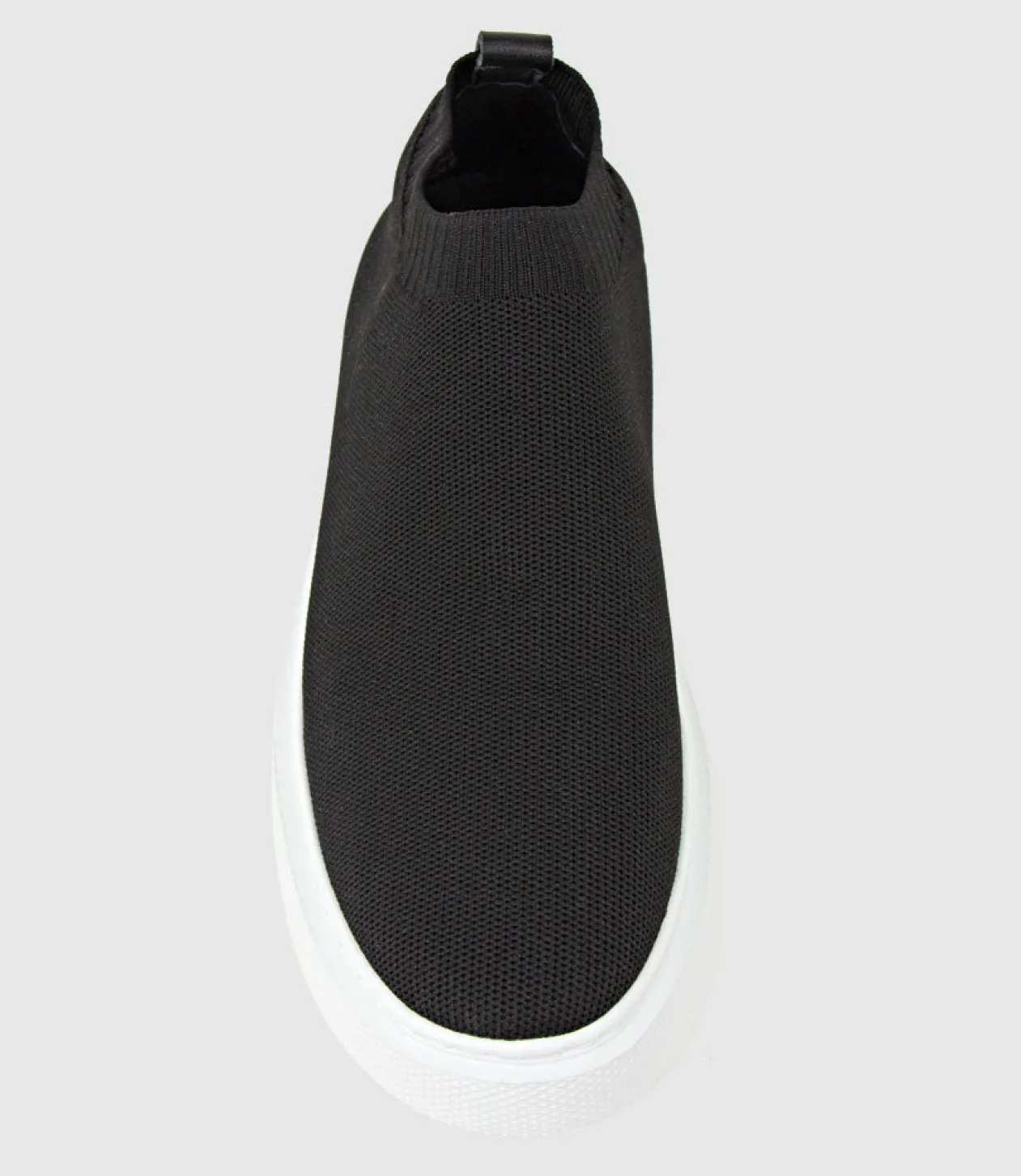 Jemma Pull On Stretch Sneaker In Black