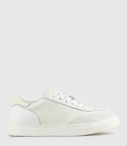 Jones Retro Sneaker In Cream