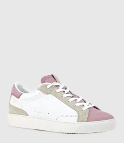 Josette Sneaker With Accents In Pink Combo