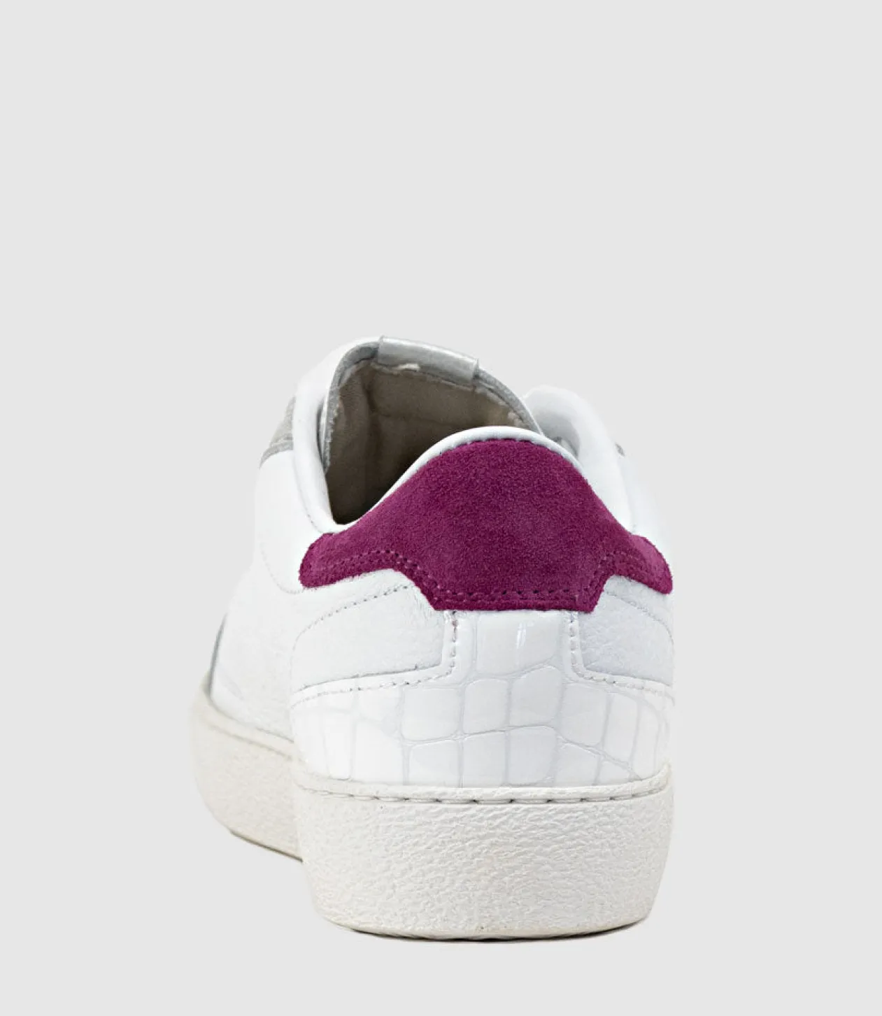 Josette Sneaker With Accents In Patent Combo