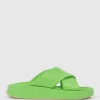Kamir Crossover Slide On Chunky Unit In Green