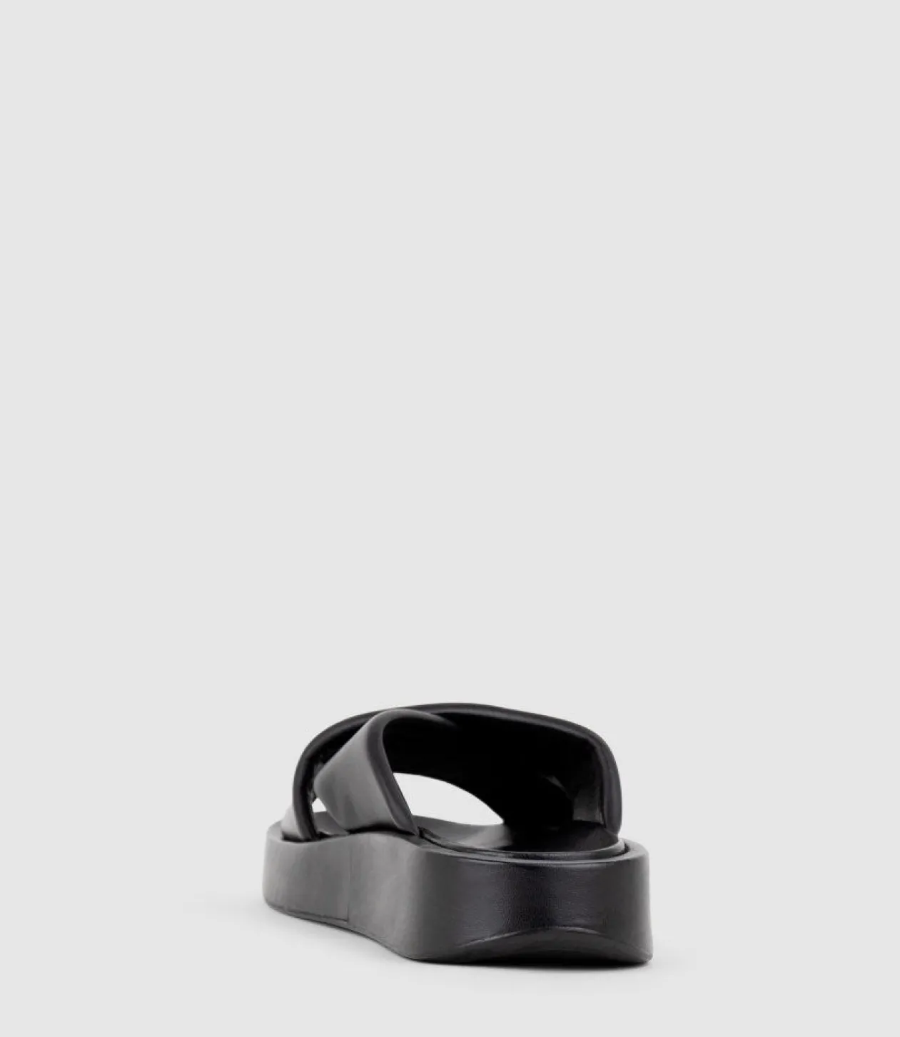 Kamir Crossover Slide On Chunky Unit In Black