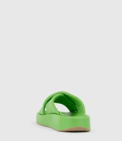 Kamir Crossover Slide On Chunky Unit In Green