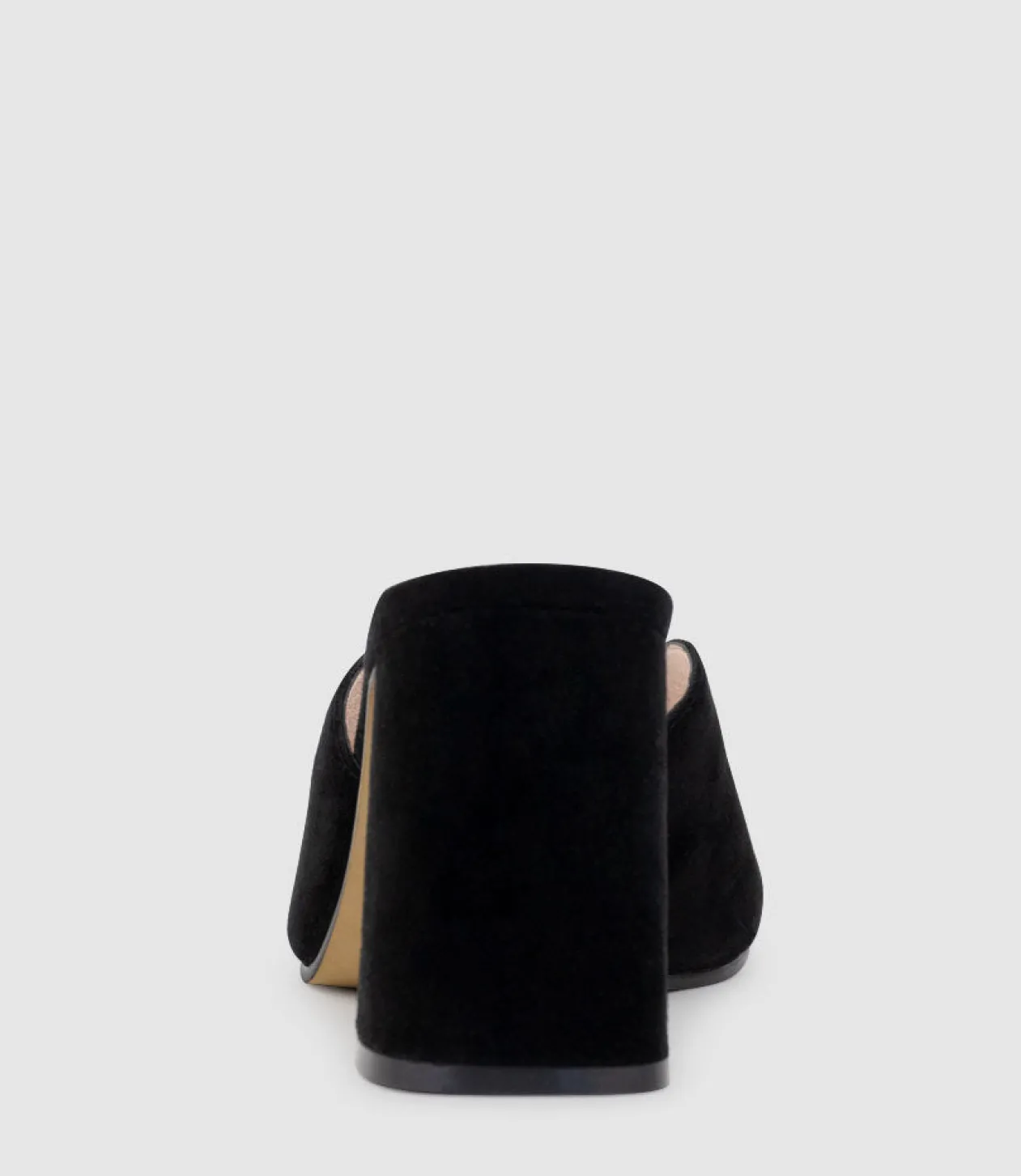Kathy85 V Throat Slide In Black Suede